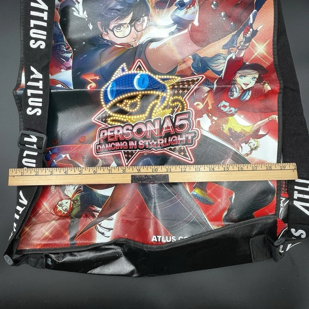 Persona 3 Persona 5 Dancing Game Promo Tote Bag Atlus PS4 PS Vita Shopper‎